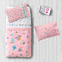 Completo letto Trudi Lettere Rosa chiaro ALFABETO