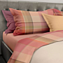 Completo letto copriletto Le vie del cotone Scacchi Beige MR TARTAN