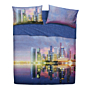 Completo letto copriletto Bassetti Città Multicolor SINGAPORE