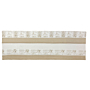 Runner Cotton Joy Geometrico Beige CARMIGNA